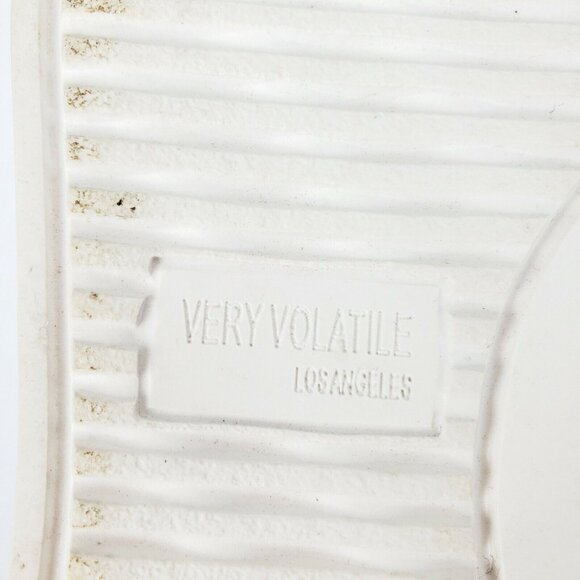 Very Volatile Women's Metallic Snake Print Platform Shoes Sz 8 EUC MUST SEE! - Picture 11 of 11